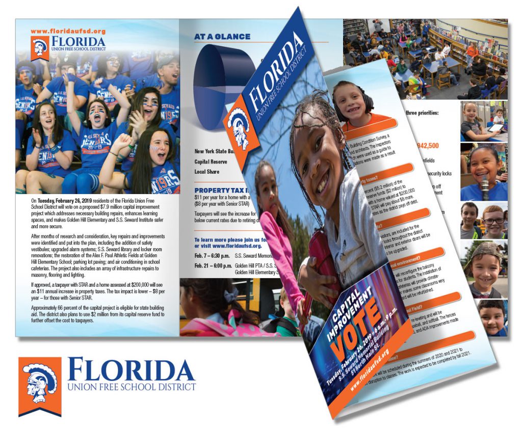 Florida Union Free School District vote flyer